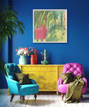 60 x 60 cm, Unikat, 'Das Haus' (CHS12-338) -  von Charlotte Schindler