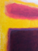 100 x 100 cm, Unikat, 'white red purple' (GIN6-173) - Acrylgemälde von  Gintonic