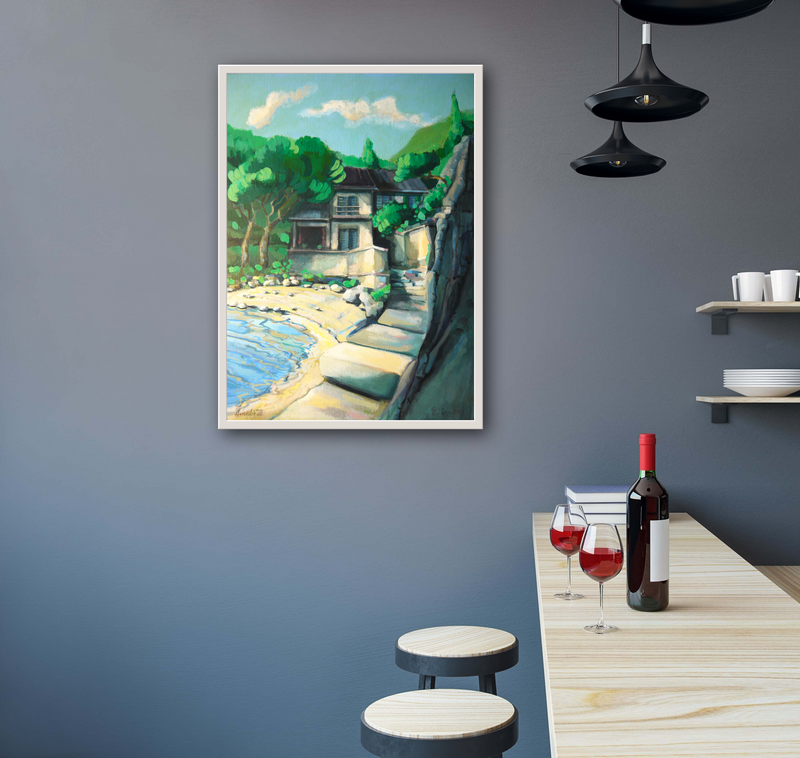 70 x 50 cm, Unikat, 'Arkadia 3' (TP4-372) -  von Thomas Popp